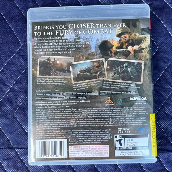 PS3 Call Of Duty 3 - Picture 2 of 3